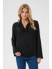 Kaffe Langarm-Bluse KAariel in Black Deep