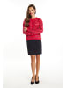 faina Damen Strickjacke in Rot