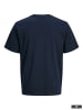 JACK & JONES PLUS T-shirt in Navy Blazer