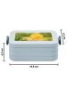 Mr. & Mrs. Panda MEPAL Bentobox Beste Freunde Zitrone Design ohn... in Blau Pastell