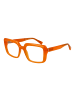Guess Unisex Optische Fassungen Quadratisch Orange