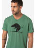 super.natural Merino T-Shirt in grün