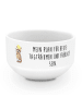 Mr. & Mrs. Panda frühstücksbowl Waschbär mit Spruch in Weiß