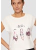 s.Oliver T-Shirt  in  02D1_creme