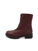 VITAFORM Hirschleder Stiefeletten in aubergine