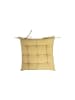 Chic Antique Sitzkissen Nimes mit Bindeband in honig