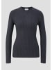 s.Oliver Strickpullover langarm in Grau