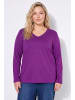 Ulla Popken Shirt in violett