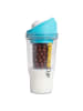 CrunchCup Original CrunchCup Tragbarer Müslibecher To Go 260 + 250 ml | Blau in Blau