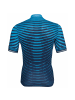 Odlo Kurzarm-Radtrikot ZEROWEIGHT CERAMICOOL in Blau