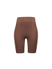 SNOCKS Shaping High Waisted Shorts in Braun