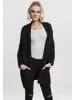 Urban Classics Gestrickte Strickjacke in blk/blk