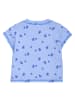 müsli Babyshirt in Azure blue/ Shell blue