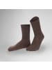 Hudson Socken Relax Soft druckfreier Bund in Brownmel.