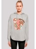 F4NT4STIC Oversized Hoodie Groovy Weihnachten Flash Cozy Vibes in grau