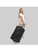 Redolz Duffle Essentials XL EXP. 2 Rollen Reisetasche L 70 cm mit Dehnfalte in black2