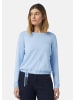 comma Strickpullover langarm in Blau
