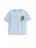 Coccodrillo T-Shirt mit kurzen Ärmeln in hellblau