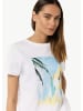 comma T-Shirt in 01E9_weiß