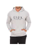 U.S. Polo Assn. Hoodie in Gray