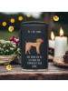 Mr. & Mrs. Panda Feuerzeug Hund Dogge mit Spruch in Schwarz