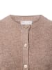 Marie Lund Strickjacke in braun - 0003