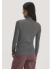 Hessnatur Hessnatur Longsleeve Slim aus Bio-Merinowolle und TENCEL™ Lyocell in grau