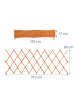 relaxdays 3 x Rankgitter in Orange - (B)90 x (H)310 cm