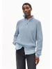 armedangels Strickpullover Troyer Vanisé in hellblau - 0001