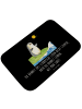 Mr. & Mrs. Panda Badvorleger Pinguin Surfer mit Spruch in Schwarz