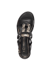 Marco Tozzi Sandalen in Schwarz
