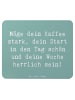 Mr. & Mrs. Panda Mauspad Spruch Selbstzweifel Überwinden mit Spruch in Meeresbrise