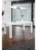 SalesFever Esstisch 180x90 cm modern Hochglanz Lackierung in Weiß