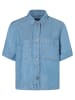 More & More Jeansbluse in light blue denim