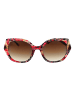 comma Frauen Sonnenbrille Geometrisch Mehrfarbig