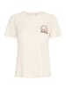 ICHI T-shirt IHOHANA Regular fit in Sandshell Melange