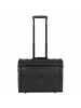D&N Business - 2-Rollen Pilotenkoffer 48 cm PU (schwarz) in schwarz