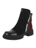 Ital-Design High Heel in Schwarz und Rot