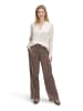 Betty Barclay Satin-Bluse langarm in beige