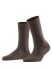 Falke Socken Softmerino in Dark brown