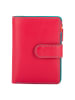 MYWALIT Medium Snap Wallet Geldbörse Leder 13 cm in  lipstick