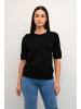 Kaffe Strickpullover KAlizza Regular fit in Black Deep