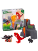 Brio Brio Aktionsspiel Dinosaurier-Vulkan mit Ausbruchsfunktion in bunt