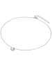 Rafaela Donata Set (Kette+Ohrstecker)   Sterling Silber verziert mit Kristallen von Swarovski® weiß in silber