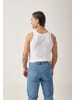 SNOCKS Tanktop aus Bio-Baumwolle Weiß 2 Stück