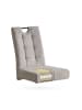 B&D Home 2er-Set: Esszimmerstuhl SOFIA in Grau - (B)48 x (H)96 x (T)60 cm