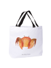 Mr. & Mrs. Panda Tote Bag Sternzeichen Krebs ohne Spruch in Weiß