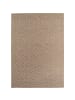 KADIMA DESIGN Teppich Outdoor Waschbar Kariert LERMOOS Strapazierfähig OEKO-TEX in Beige