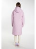 faina Damen Leichter Steppmantel in Mauve
