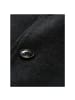 TOM TAILOR Denim Mantel in dark grey melange twill